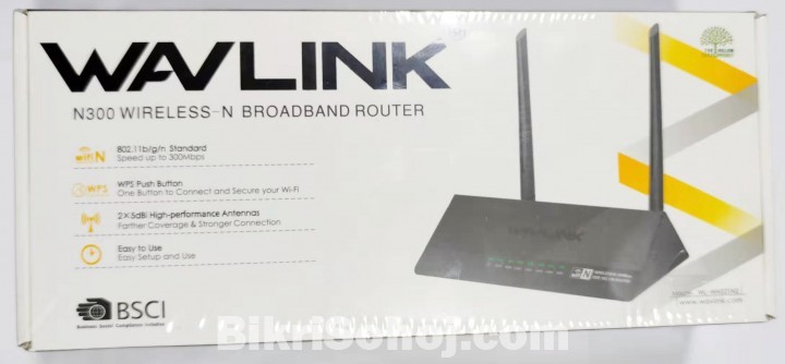 Wavlink WL-WN521N2 N300 Mbps Wireless Smart Wi-Fi Router